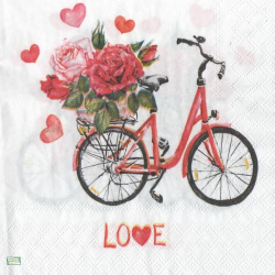 1 serviette papier Le Vélo -19