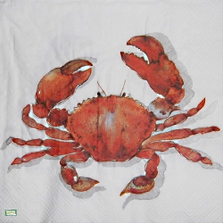 1 serviette Le Crabe -93