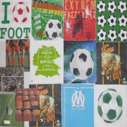 14 serviettes Le football -L40