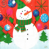 serviette Bonhomme de Neige-17