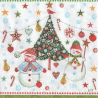 serviette Bonhomme de Neige-38