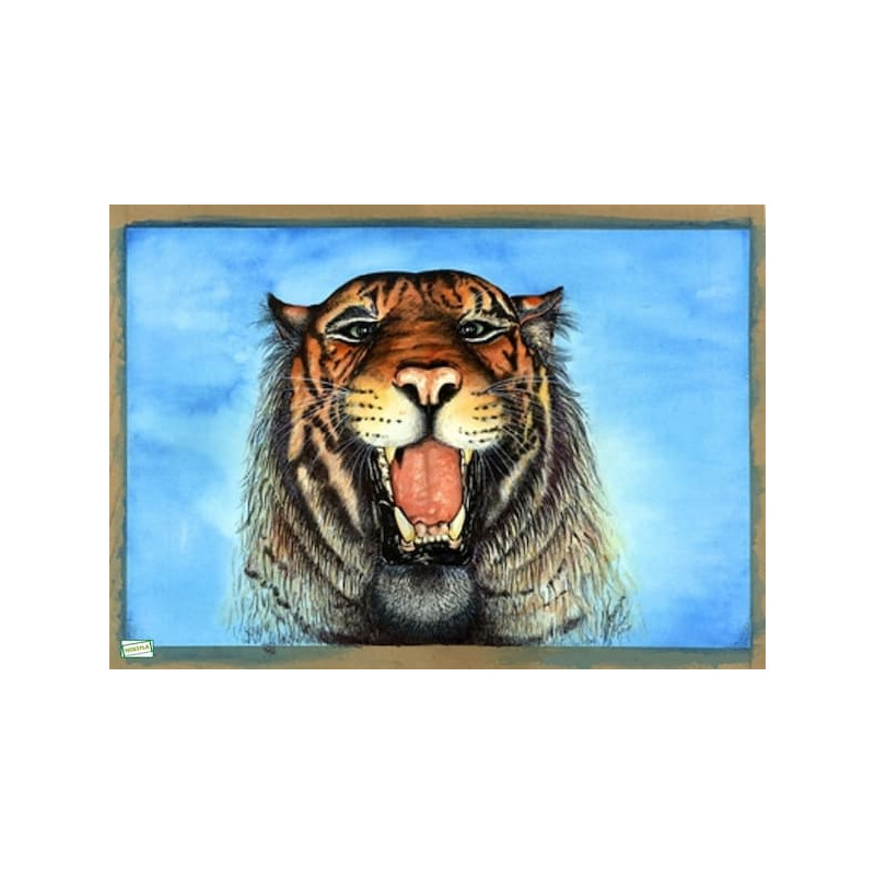 1 papier de riz Le tigre -ZAN214G