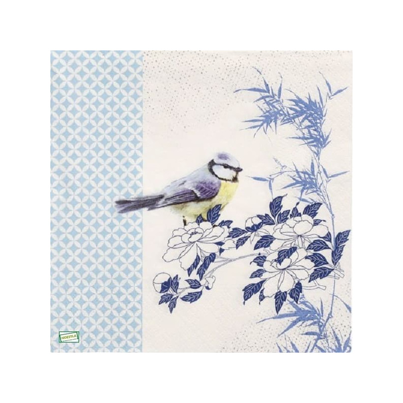 1serviette papier Mésange-125