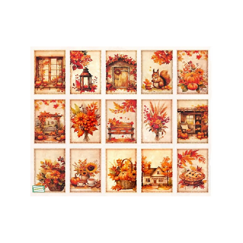 15 papiers décor Automne-AL2