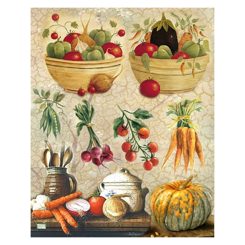 1papier découpage Légumes-VE11