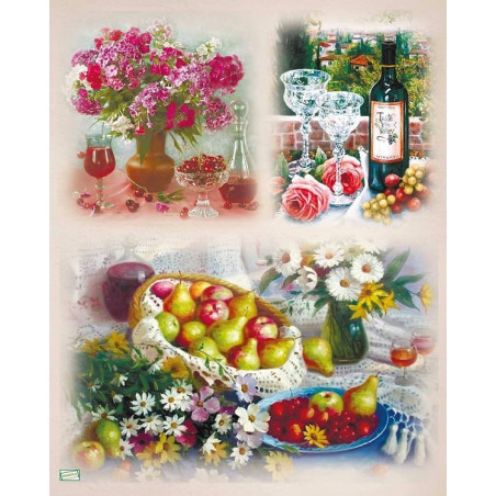 1papier découpage Fruits-VE13