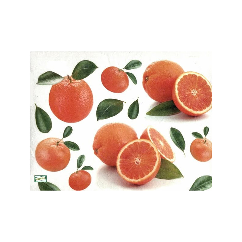 1 papier riz Les Oranges -X1