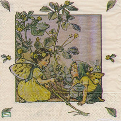 1serviette papier Les Fées-30