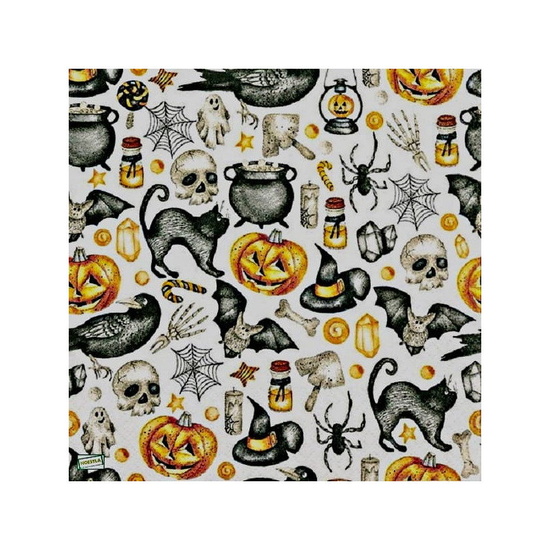 1 serviette Halloween -21