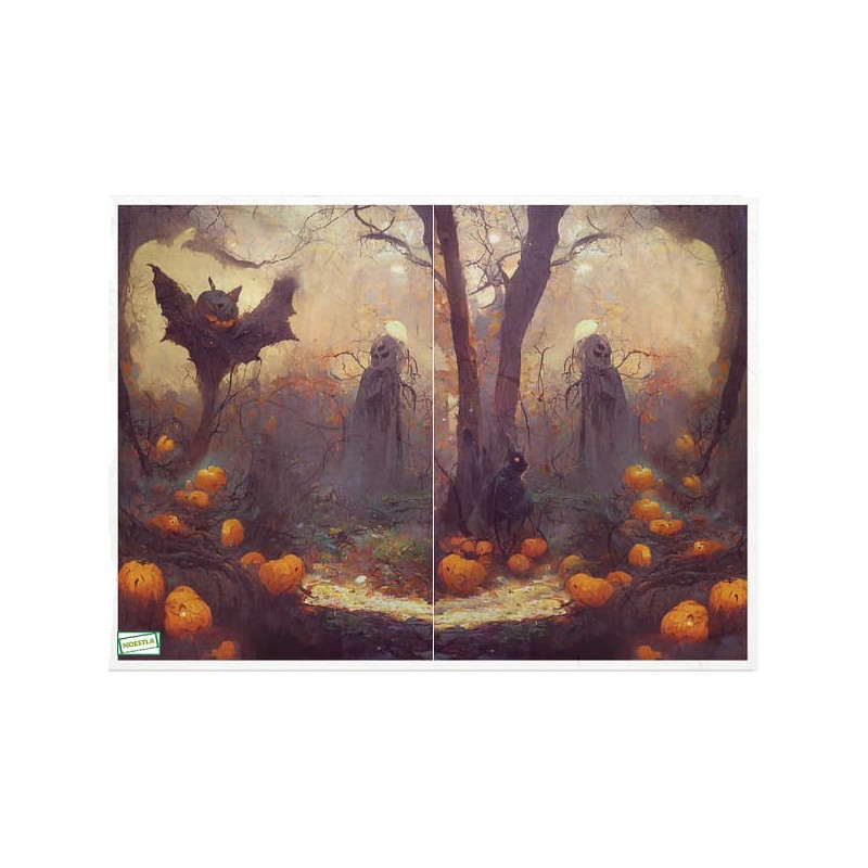 1papier de riz Halloween-R2129