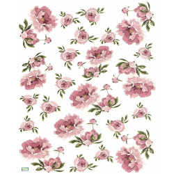 1 papier de riz Les Roses-R35