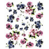 1 papier de riz Les Fleurs-R93