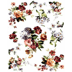 1 papier de riz Les Fleurs-R94