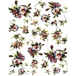 1papier de riz Fleurs-R141