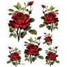 1 papier de riz Les Roses-R170