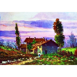 1GRAND papier riz Paysages-ZP676G