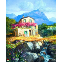 1GRAND papier riz Paysages-ZP548G