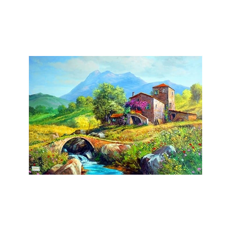 1GRAND papier riz Paysages-ZP536G