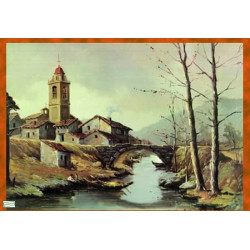 1GRAND papier riz Paysage-ZP106G