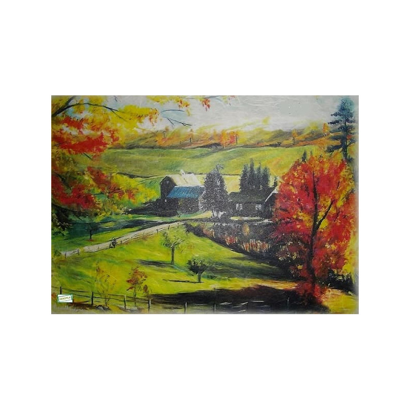 1GRAND papier riz Paysage-X70