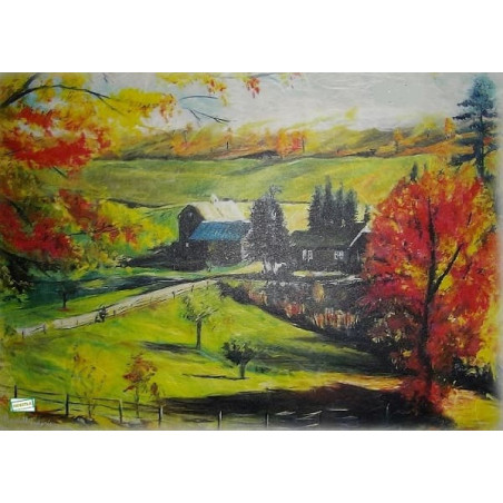 1GRAND papier riz Paysage-X70