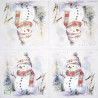 serviette Bonhomme de Neige-10