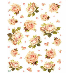 1papier riz Les Roses-STA23