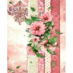 1papier riz Les Roses-STA32