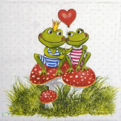 serviette papier Grenouille-21