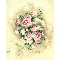 1papier de riz Fleurs -R1165