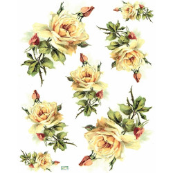 1papier riz Les Roses-R1200