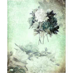 1papier de riz Fleurs -R1265