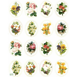 1papier riz Les Fleurs-R1328