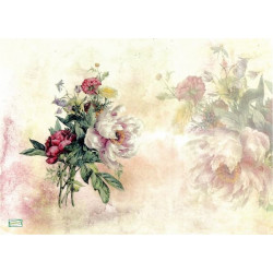 1papier de riz Fleurs -R1390