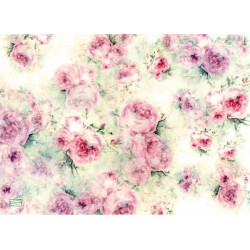 1papier de riz Fleurs -R1673