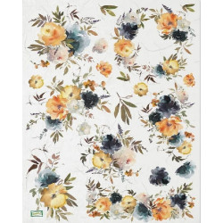 1 papier riz Les Fleurs-R1833