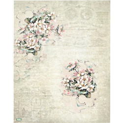 1papier de riz Fleurs-R2059