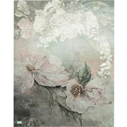 1 papier de riz Fleurs-R2148