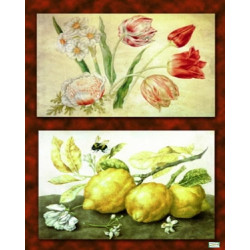 1papier de riz Fleurs-F175G