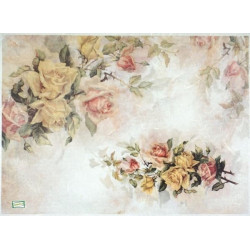 1papier riz Les Roses-R38L