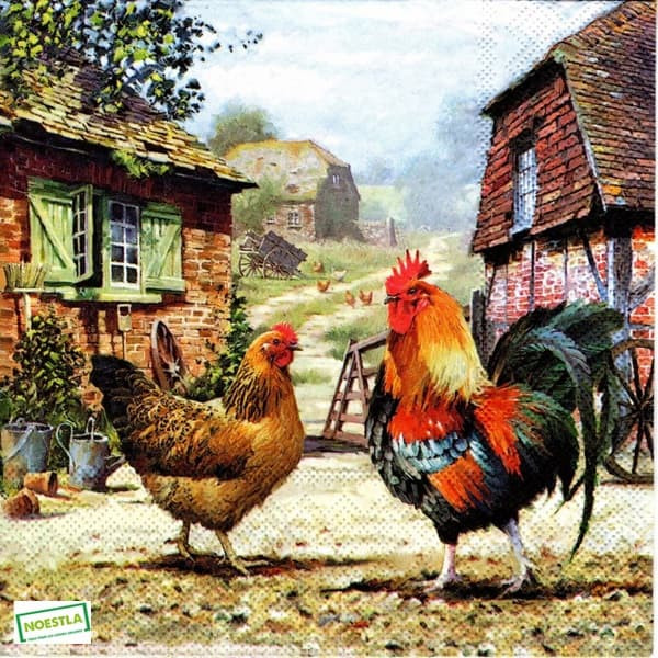 1serviette papier Le Coq-58