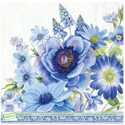 1serviette papier Fleurs-38