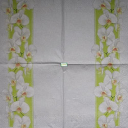 1serviette papier Orchidés-55