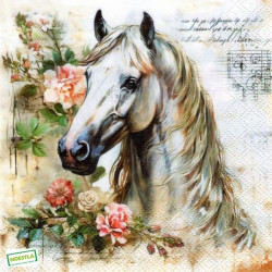 1serviette papier Cheval-57