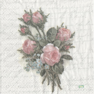 1 serviette papier Les Roses - 14
