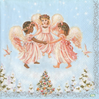 1 serviette papier Les Anges - 35