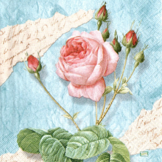 1 serviette papier Les Roses - 81