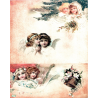 1 papier de riz Anges -R1305