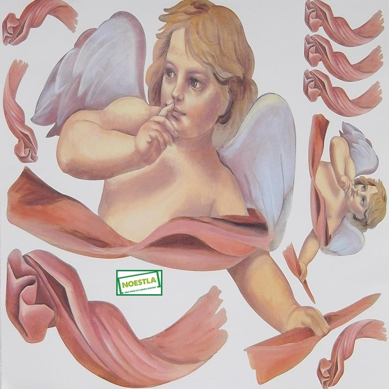 1papier découpage Anges-X8